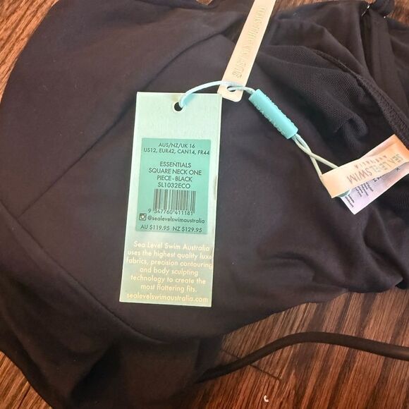 NWT Sea Level Swim Eco Essentials Square Neck One
Piece - Picture 7 of 7